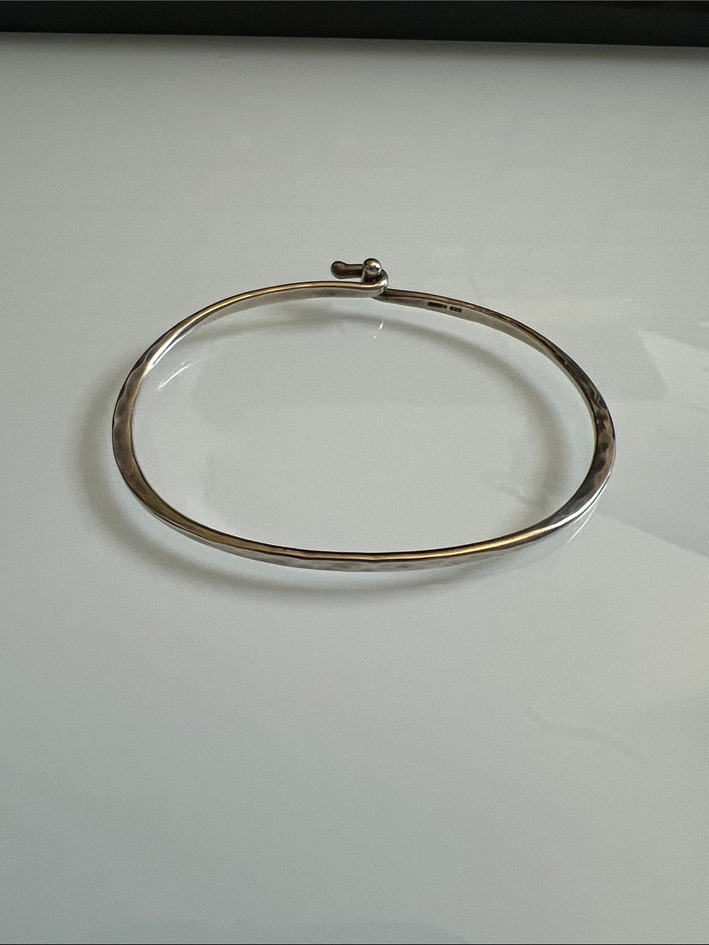 James Avery Hammered Hook-On Bracelet